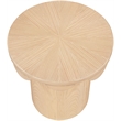 Meridian Furniture Dahlia Natural Oak Veneer End Table