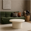 Meridian Furniture Emara Cream Concrete Indoor / Outdoor Coffee Table