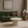 Meridian Furniture Emara Cream Concrete Indoor / Outdoor Coffee Table