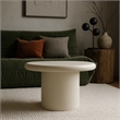 Meridian Furniture Emara Cream Concrete Indoor / Outdoor Coffee Table