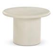 Meridian Furniture Emara Cream Concrete Indoor / Outdoor Coffee Table