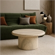 Meridian Furniture Emara Travertine Concrete Indoor / Outdoor Coffee Table