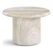 Meridian Furniture Emara Travertine Concrete Indoor / Outdoor Coffee Table
