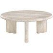 Meridian Furniture Avaya Travertine Concrete Indoor / Outdoor Coffee Table