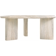 Meridian Furniture Avaya Travertine Concrete Indoor / Outdoor Coffee Table