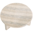 Meridian Furniture Avaya Travertine Concrete Indoor / Outdoor Coffee Table