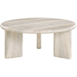 Meridian Furniture Avaya Travertine Concrete Indoor / Outdoor Coffee Table