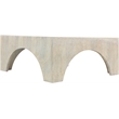 Meridian Furniture Renza Travertine Concrete Indoor / Outdoor Coffee Table