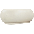 Meridian Furniture Pebble Cream Concrete Indoor / Outdoor Coffee Table