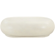 Meridian Furniture Pebble Cream Concrete Indoor / Outdoor Coffee Table