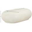 Meridian Furniture Pebble Cream Concrete Indoor / Outdoor Coffee Table