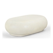 Meridian Furniture Pebble Cream Concrete Indoor / Outdoor Coffee Table
