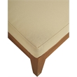 Meridian Furniture Mirella Natural Water Resistant Outdoor Patio Chaise Lounge