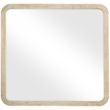 Meridian Furniture Annalise Natural Solid Wood Mirror