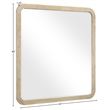 Meridian Furniture Annalise Natural Solid Wood Mirror
