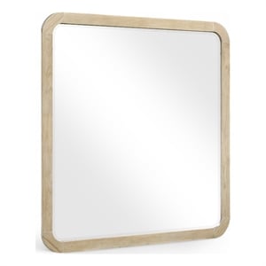 Meridian Furniture Annalise Natural Solid Wood Mirror