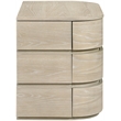 Meridian Furniture Annalise Natural Solid Wood Night Stand