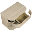 Meridian Furniture Annalise Natural Solid Wood Night Stand