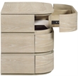 Meridian Furniture Annalise Natural Solid Wood Night Stand