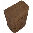 Meridian Furniture Annalise Brown Solid Wood Chest