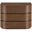 Meridian Furniture Annalise Brown Solid Wood Night Stand