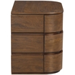 Meridian Furniture Annalise Brown Solid Wood Night Stand