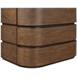 Meridian Furniture Annalise Brown Solid Wood Night Stand