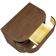 Meridian Furniture Annalise Brown Solid Wood Night Stand
