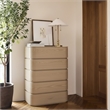 Meridian Furniture Annalise Natural Solid Wood Chest