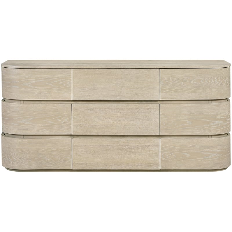 Meridian Furniture Annalise Natural Solid Wood Dresser