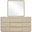 Meridian Furniture Annalise Natural Solid Wood Dresser
