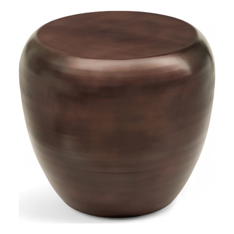 Meridian Furniture Capsule Brown Aluminum End Table