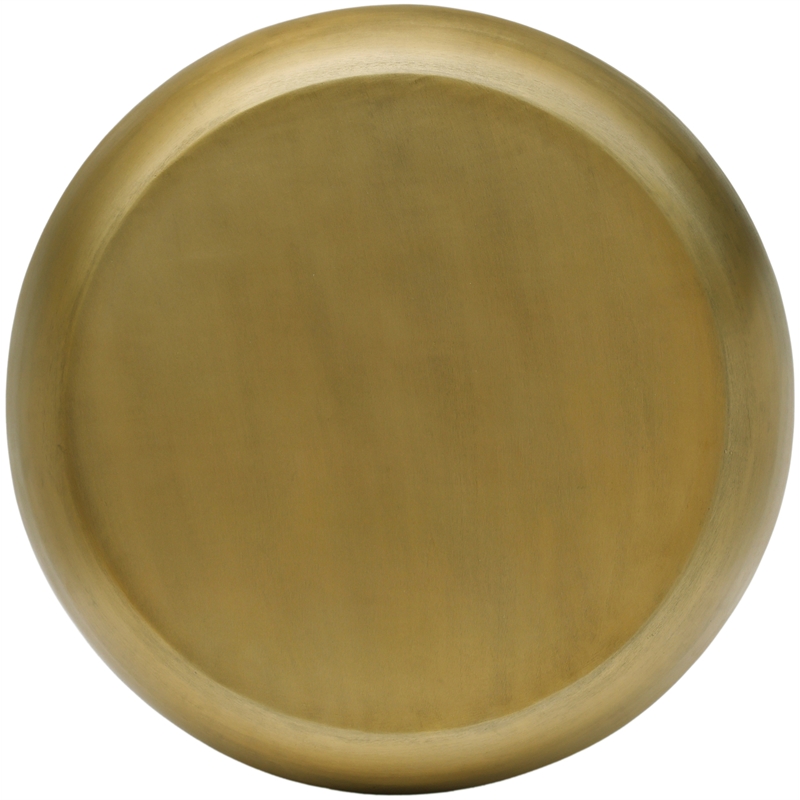 Meridian Furniture Capsule Gold Aluminum End Table