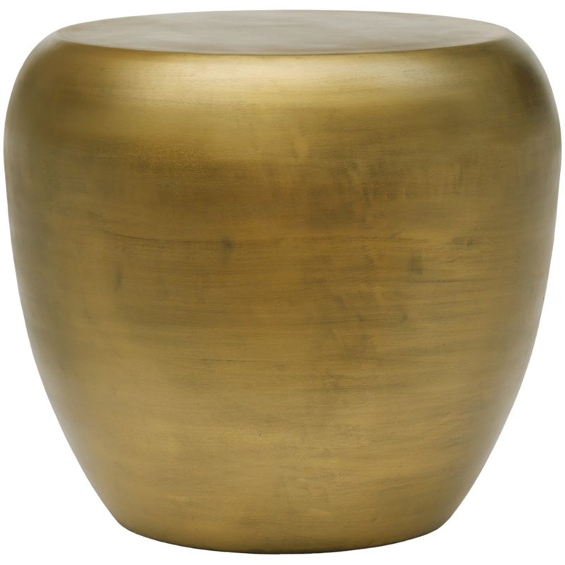 Meridian Furniture Capsule Gold Aluminum End Table