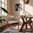 Meridian Furniture Riccio Beige Vegan Leather Dining Side Chair (Set of 2)