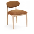Meridian Furniture Riccio Cognac Performance Fabric Dining SC (Set of 2)