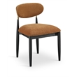 Meridian Furniture Riccio Cognac Performance Fabric Dining SC (Set of 2)