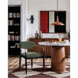 Meridian Furniture Riccio Olive Performance Fabric Dining AC (Set of 2)