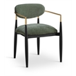 Meridian Furniture Riccio Olive Performance Fabric Dining AC (Set of 2)