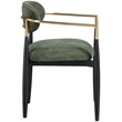 Meridian Furniture Riccio Olive Performance Fabric Dining AC (Set of 2)