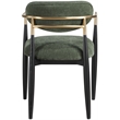 Meridian Furniture Riccio Olive Performance Fabric Dining AC (Set of 2)