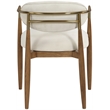 Meridian Furniture Riccio Beige Performance Fabric Dining AC (Set of 2)