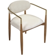 Meridian Furniture Riccio Beige Performance Fabric Dining AC (Set of 2)