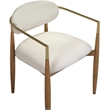 Meridian Furniture Riccio Beige Performance Fabric Dining AC (Set of 2)