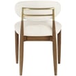 Meridian Furniture Riccio Beige Performance Fabric Dining Side Chair (Set of 2)