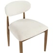 Meridian Furniture Riccio Beige Performance Fabric Dining Side Chair (Set of 2)