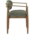 Meridian Furniture Riccio Olive Performance Fabric Dining AC (Set of 2)