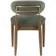 Meridian Furniture Riccio Olive Performance Fabric Dining SC (Set of 2)