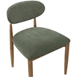 Meridian Furniture Riccio Olive Performance Fabric Dining SC (Set of 2)