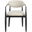 Meridian Furniture Riccio Beige Performance Fabric Dining AC (Set of 2)